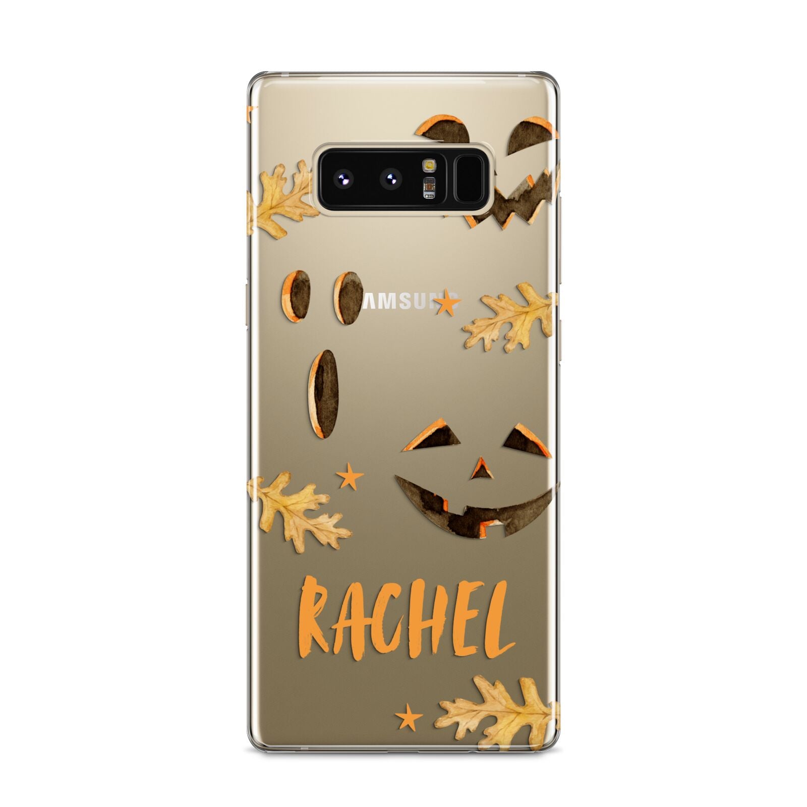 Custom Halloween Pumpkin Face Samsung Galaxy S8 Case