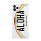 Custom Hawaii License Plate iPhone 11 Pro Max 3D Snap Case