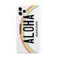 Custom Hawaii License Plate iPhone 11 Pro Max 3D Tough Case