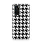 Custom Houndstooth Huawei P40 Phone Case