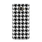 Custom Houndstooth Samsung Galaxy A3 2016 Case on gold phone