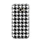 Custom Houndstooth Samsung Galaxy A3 2017 Case on gold phone