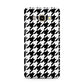 Custom Houndstooth Samsung Galaxy J7 2016 Case on gold phone