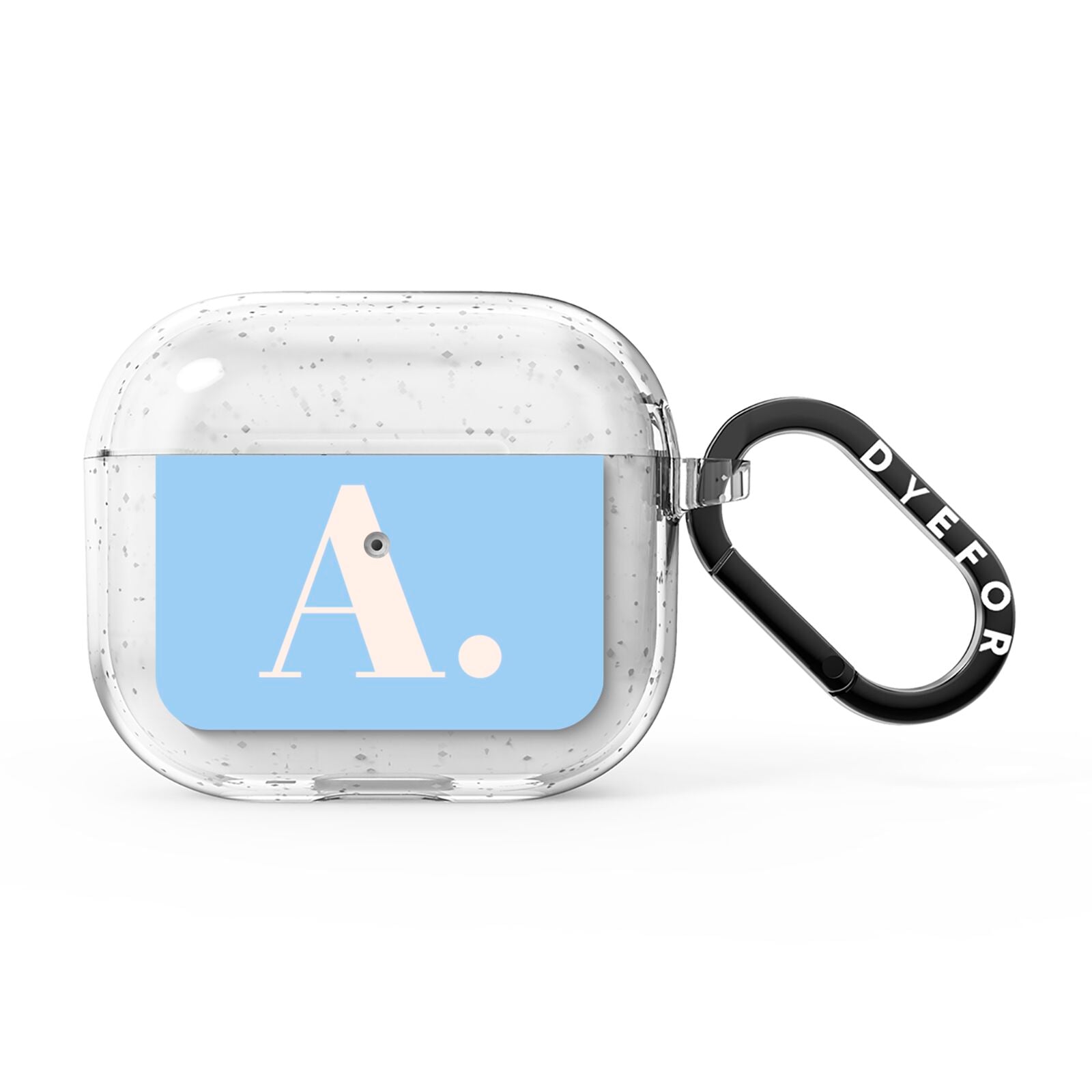 Custom Initial AirPods Glitter Case 3rd Gen