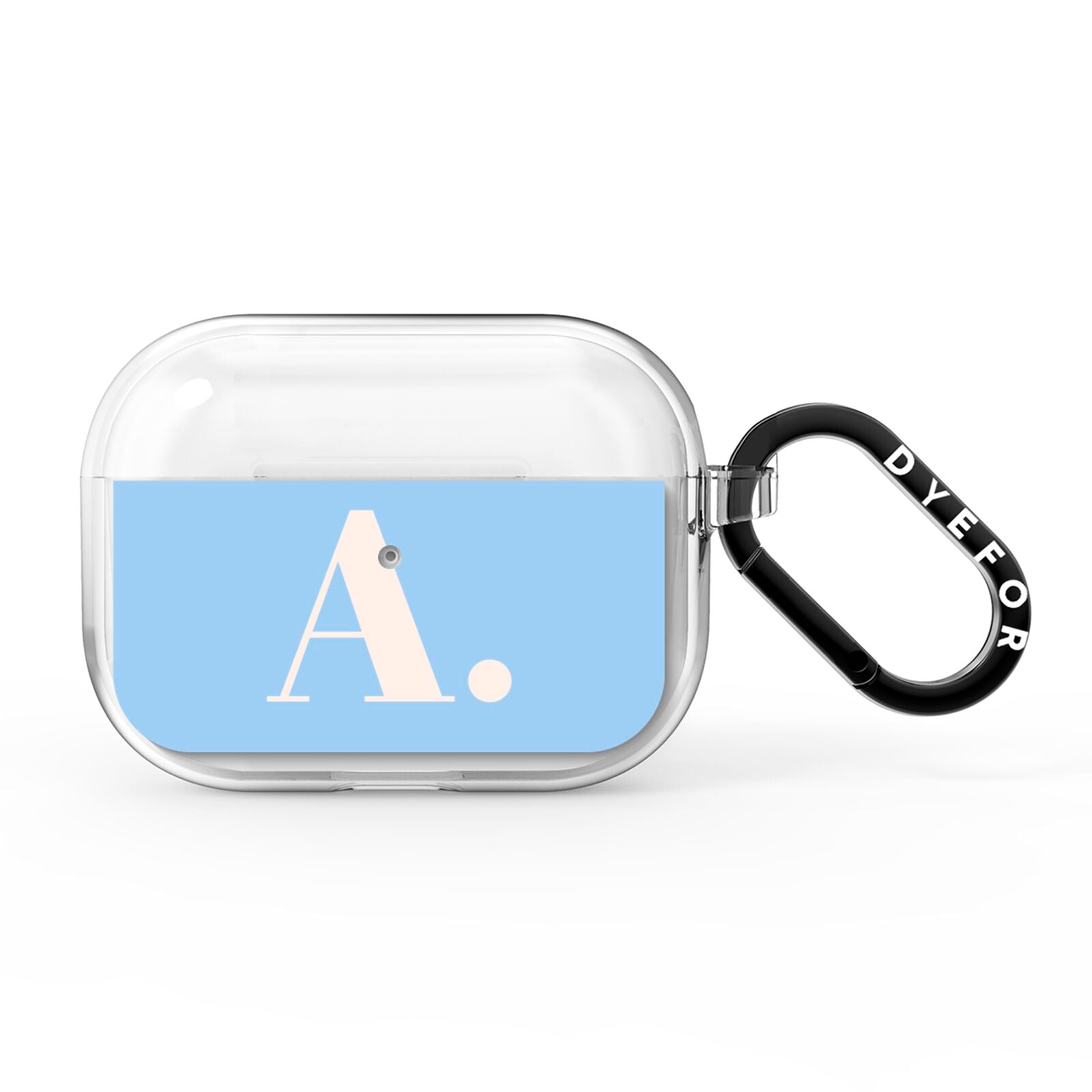 Custom Initial AirPods Pro Clear Case