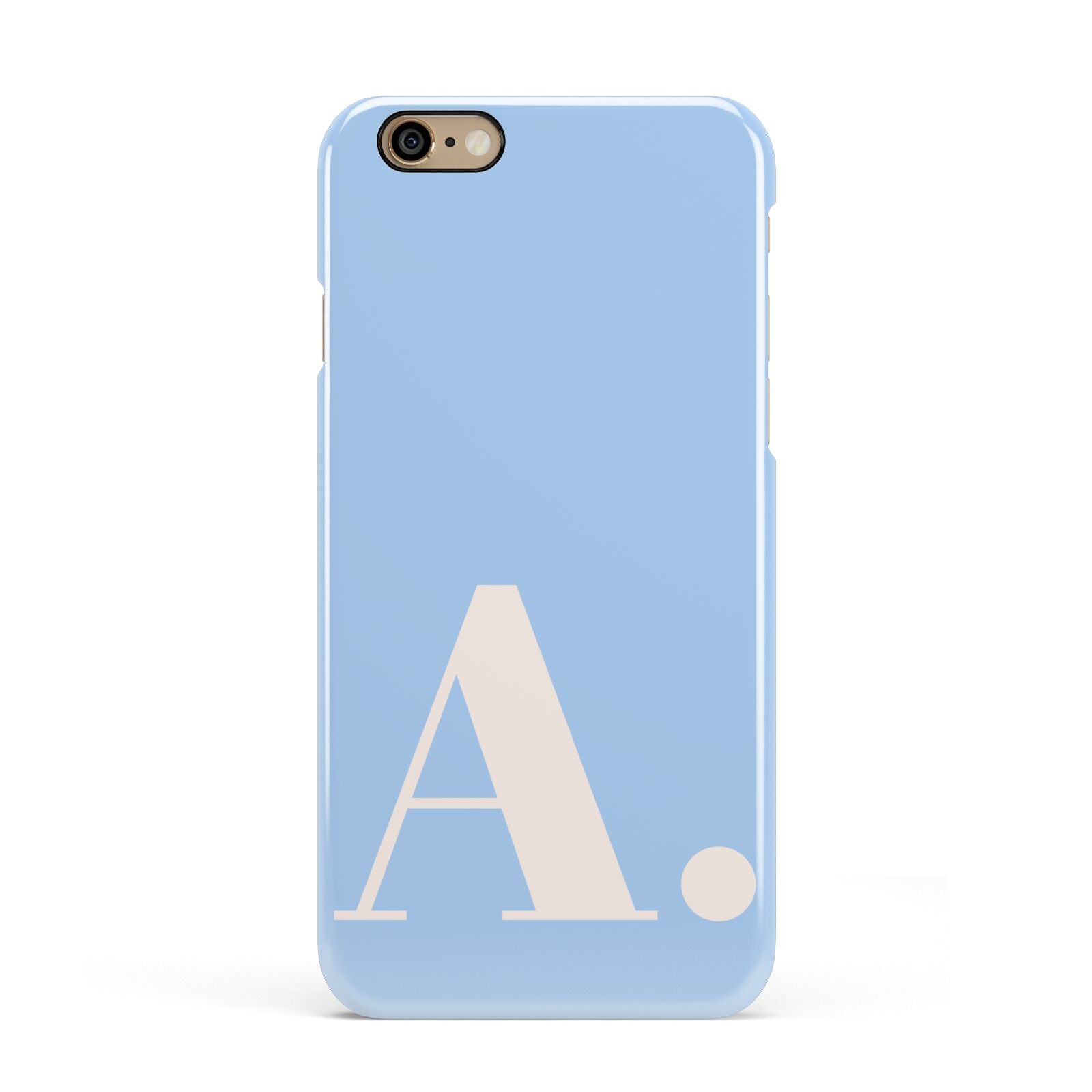 Custom Initial Apple iPhone 6 3D Snap Case