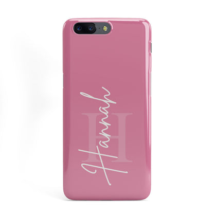 Custom Initial and Name OnePlus Case