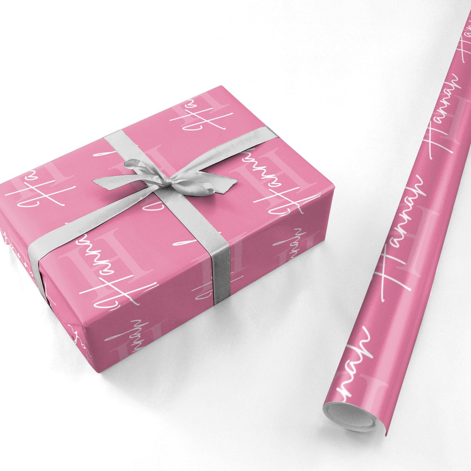 Custom Initial and Name Personalised Wrapping Paper