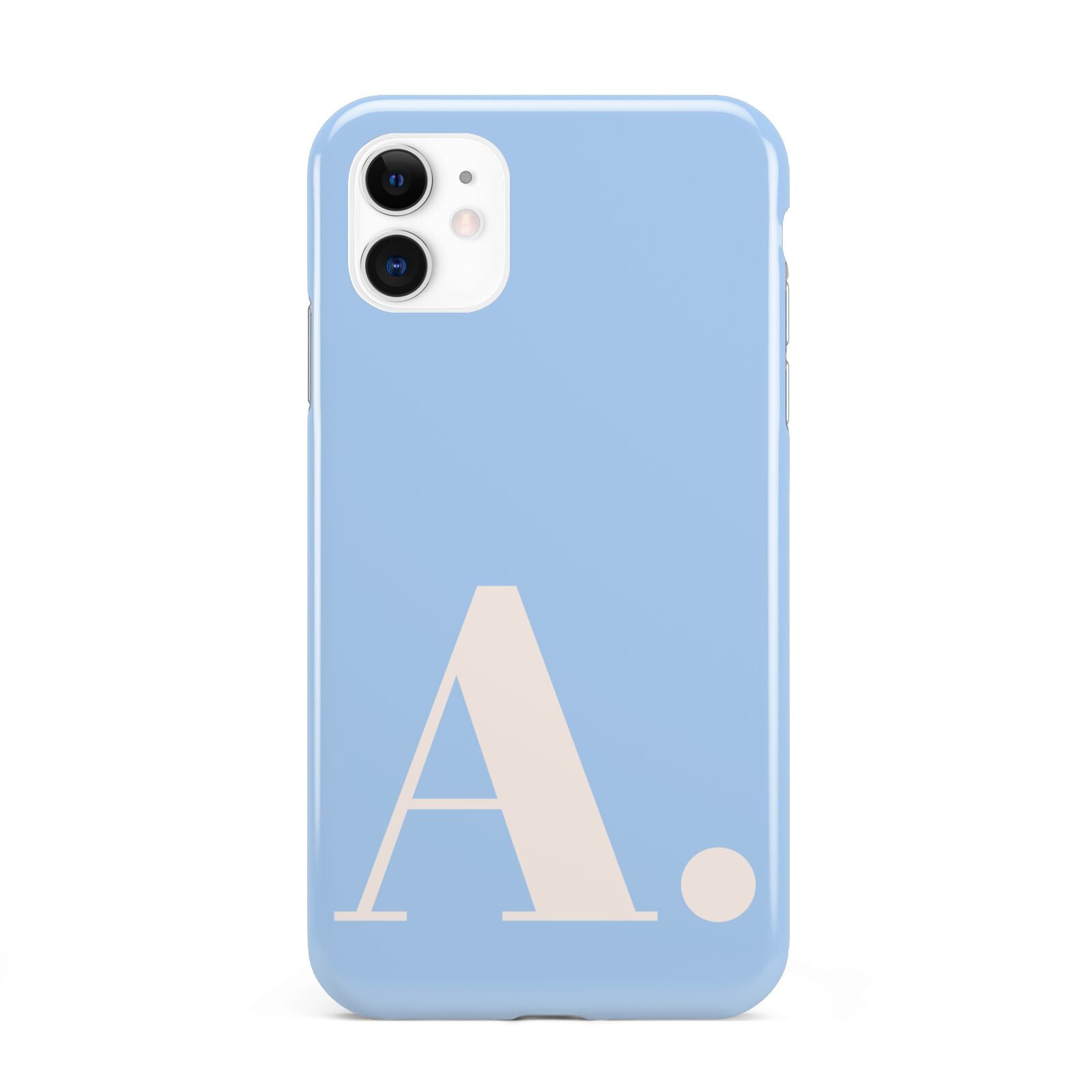 Custom Initial iPhone 11 3D Tough Case