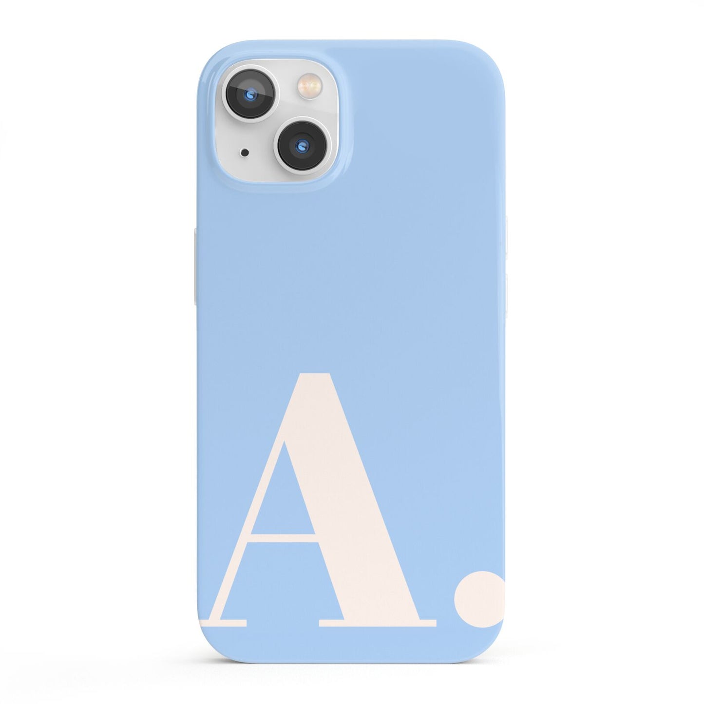 Custom Initial iPhone 13 Full Wrap 3D Snap Case
