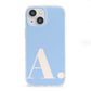 Custom Initial iPhone 13 Mini Clear Bumper Case