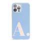 Custom Initial iPhone 13 Pro Max Clear Bumper Case