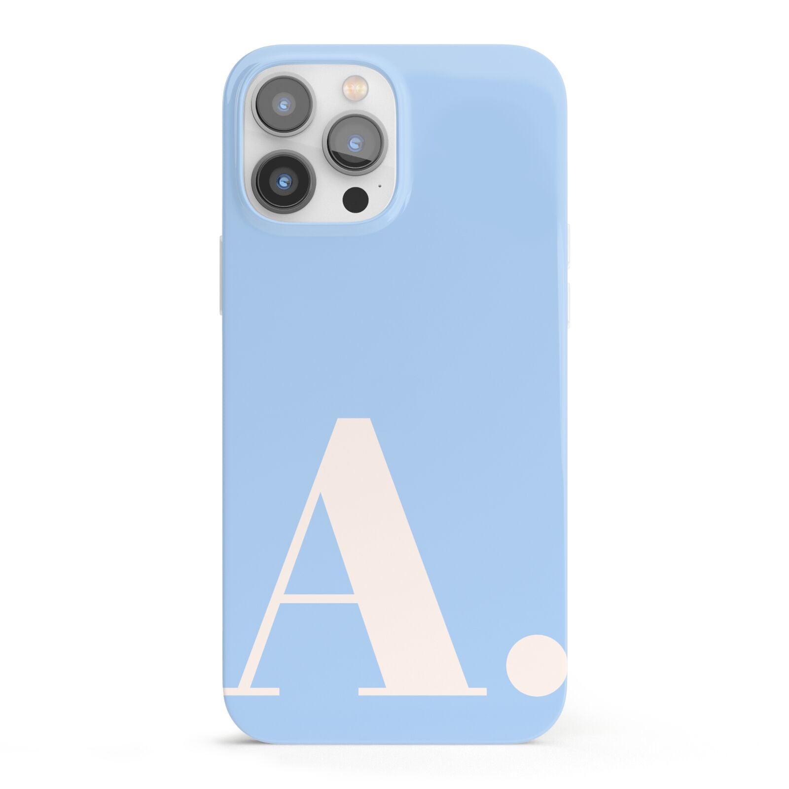 Custom Initial iPhone 13 Pro Max Full Wrap 3D Snap Case