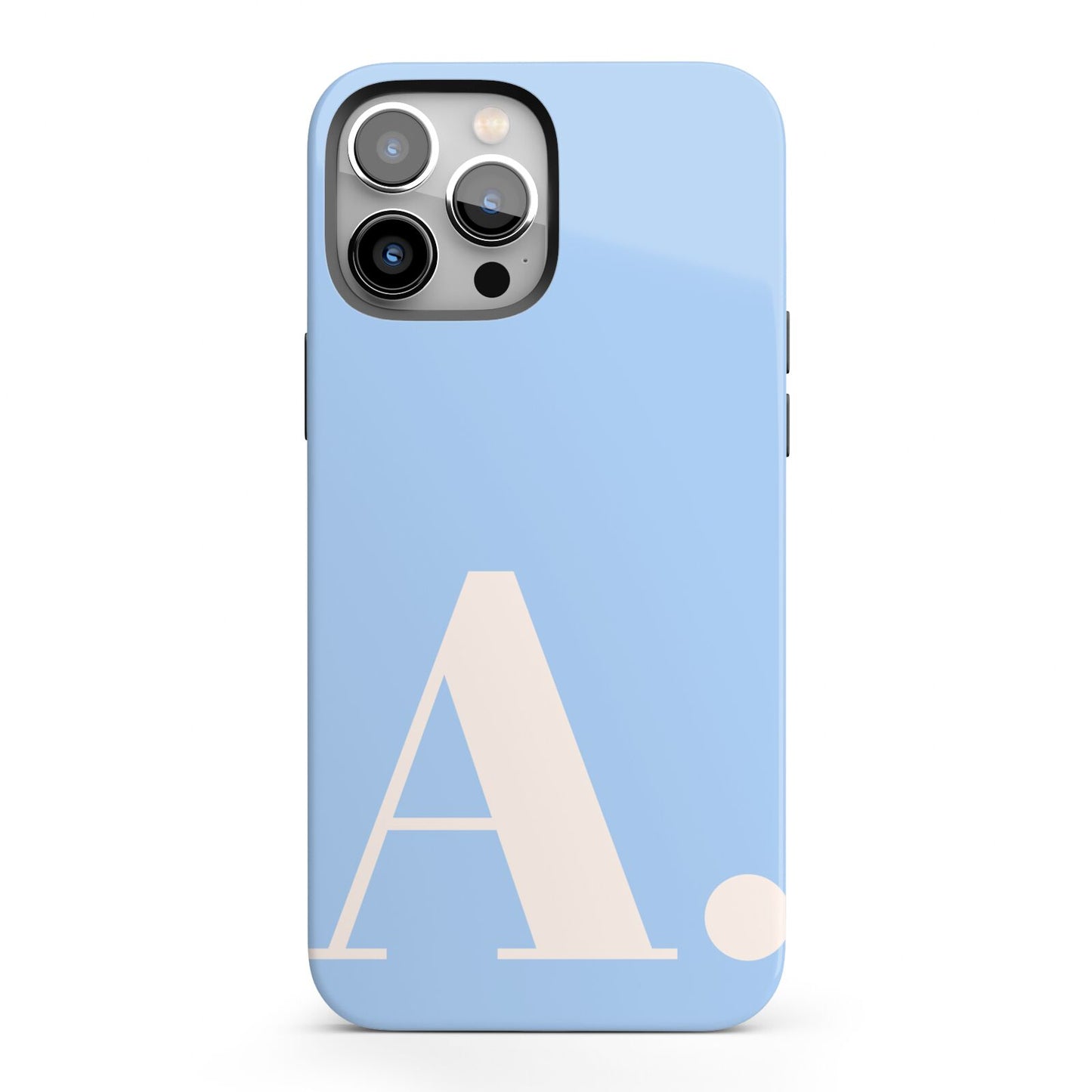 Custom Initial iPhone 13 Pro Max Full Wrap 3D Tough Case