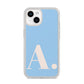 Custom Initial iPhone 14 Clear Tough Case Starlight