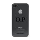 Custom Initials and Name Apple iPhone 4s Case