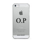 Custom Initials and Name Apple iPhone 5 Case