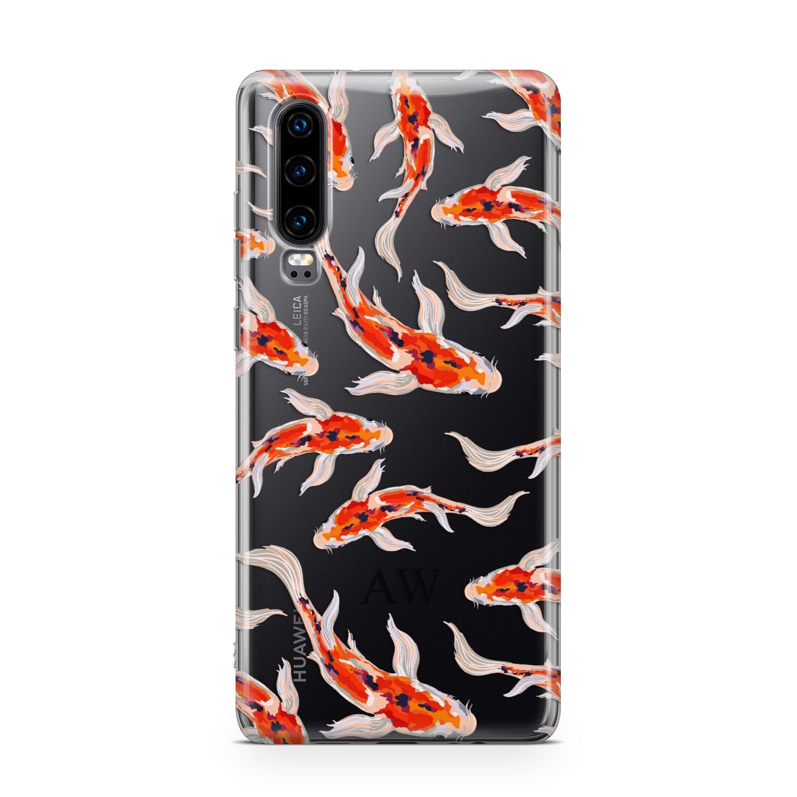 Custom Koi Fish Huawei P30 Phone Case