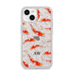 Custom Koi Fish iPhone 14 Glitter Tough Case Starlight