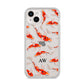 Custom Koi Fish iPhone 14 Plus Clear Tough Case Starlight
