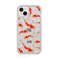 Custom Koi Fish iPhone 14 Plus Glitter Tough Case Starlight