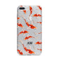 Custom Koi Fish iPhone 7 Plus Bumper Case on Silver iPhone