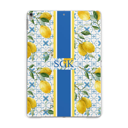 Custom Lemon Apple iPad Silver Case