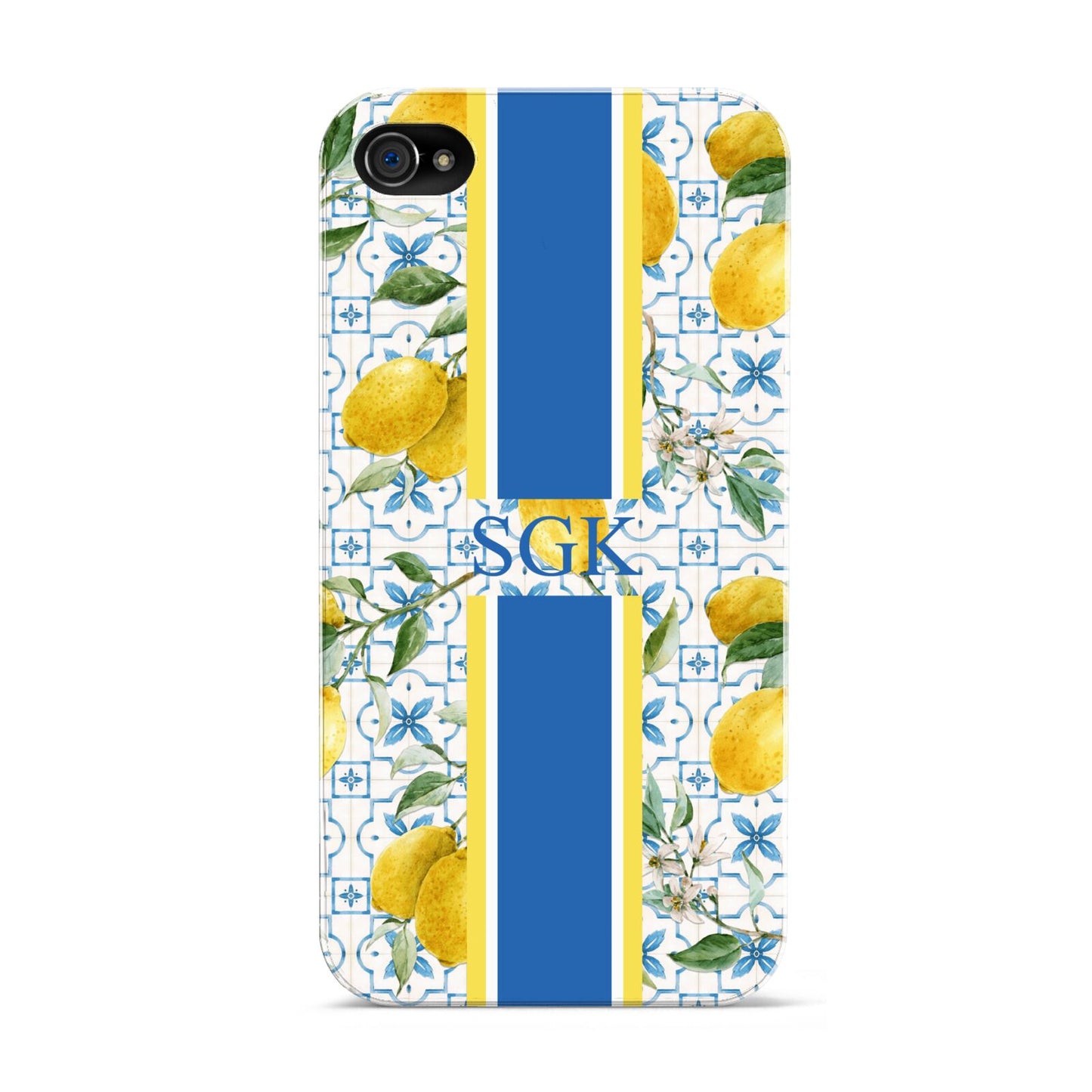 Custom Lemon Apple iPhone 4s Case