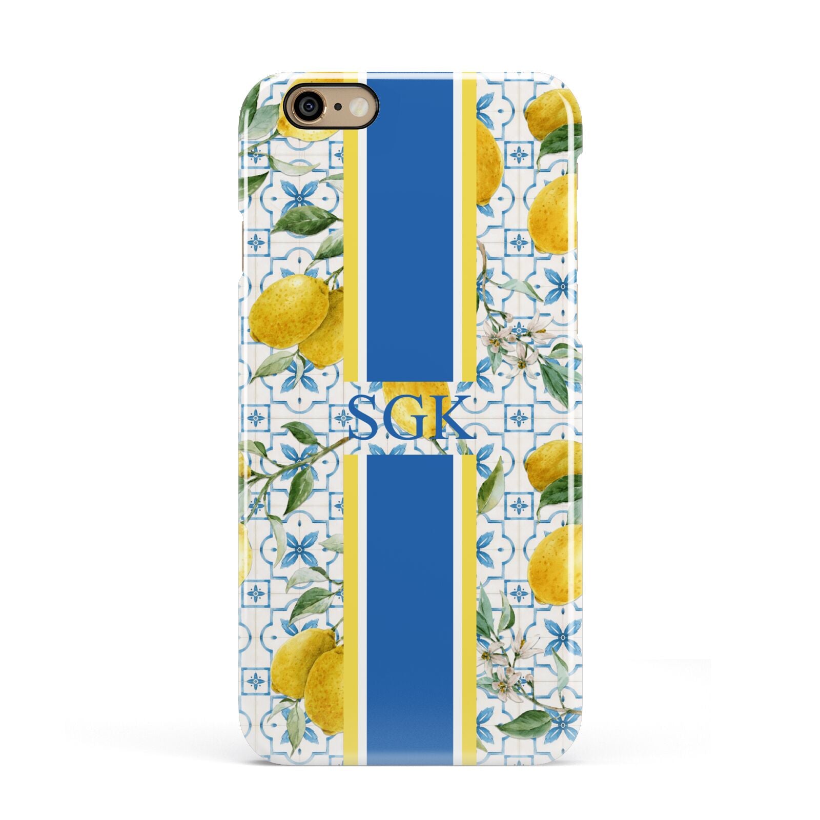 Custom Lemon Apple iPhone 6 3D Snap Case