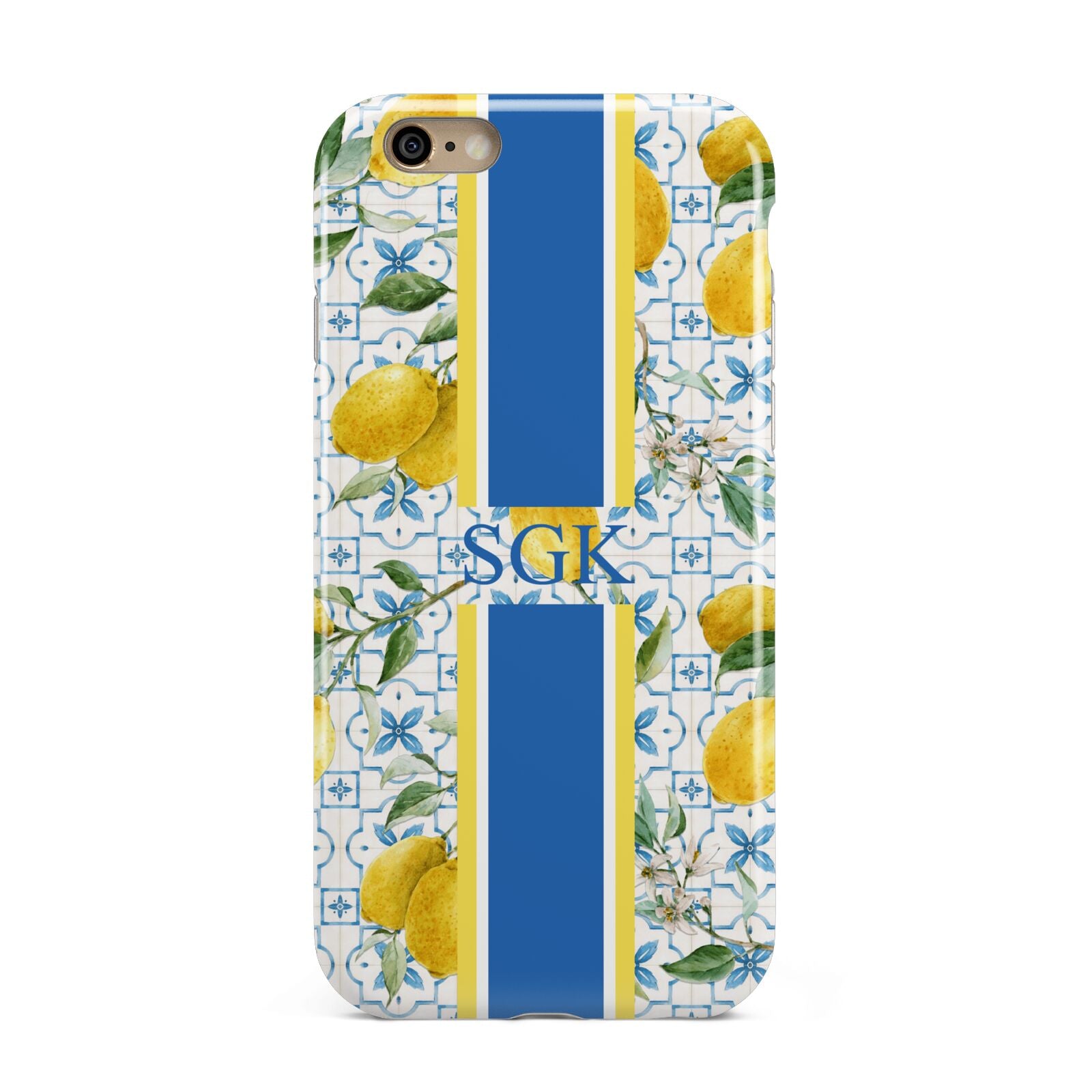 Custom Lemon Apple iPhone 6 3D Tough Case