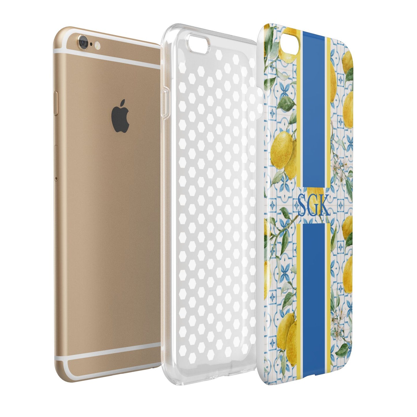 Custom Lemon Apple iPhone 6 Plus 3D Tough Case Expand Detail Image