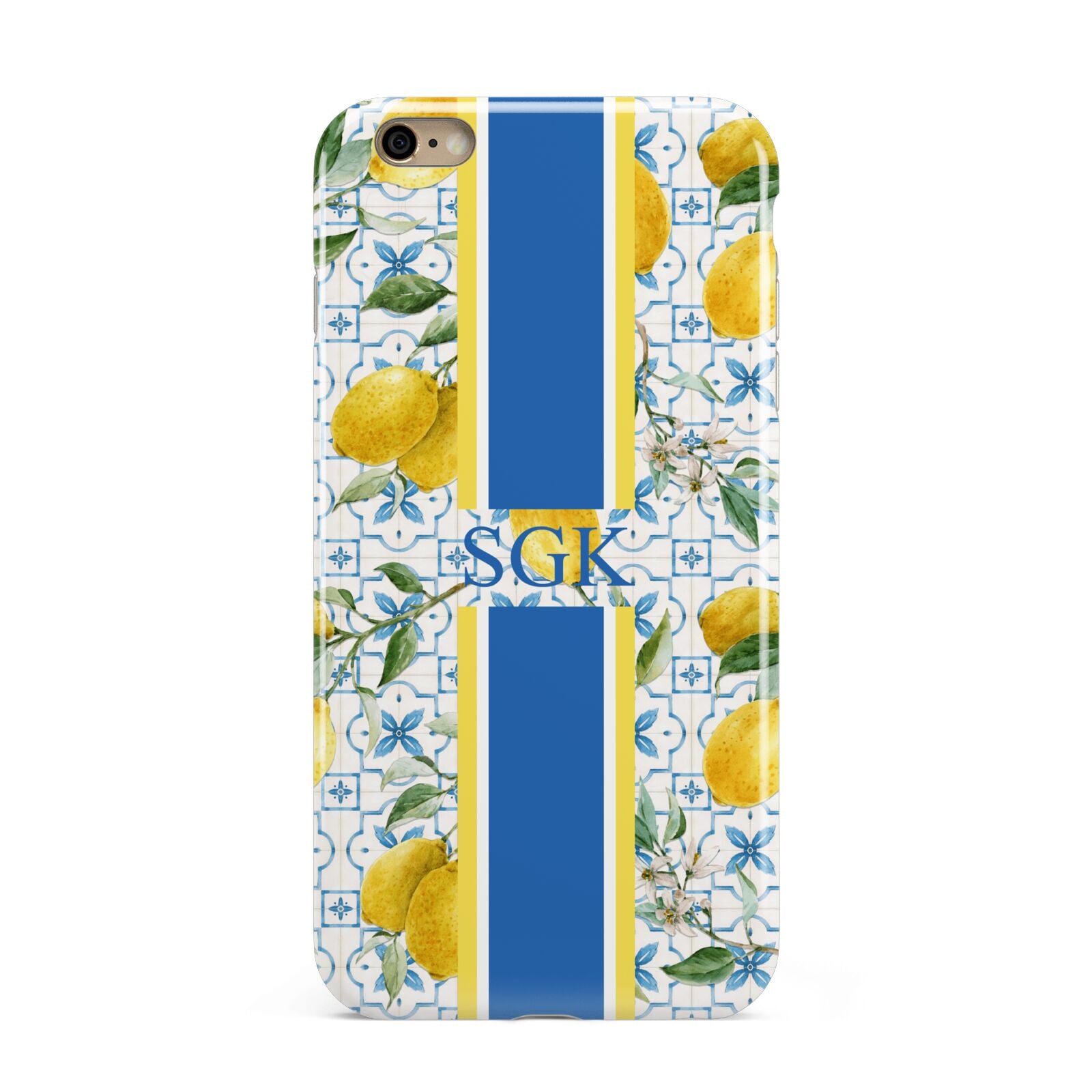 Custom Lemon Apple iPhone 6 Plus 3D Tough Case