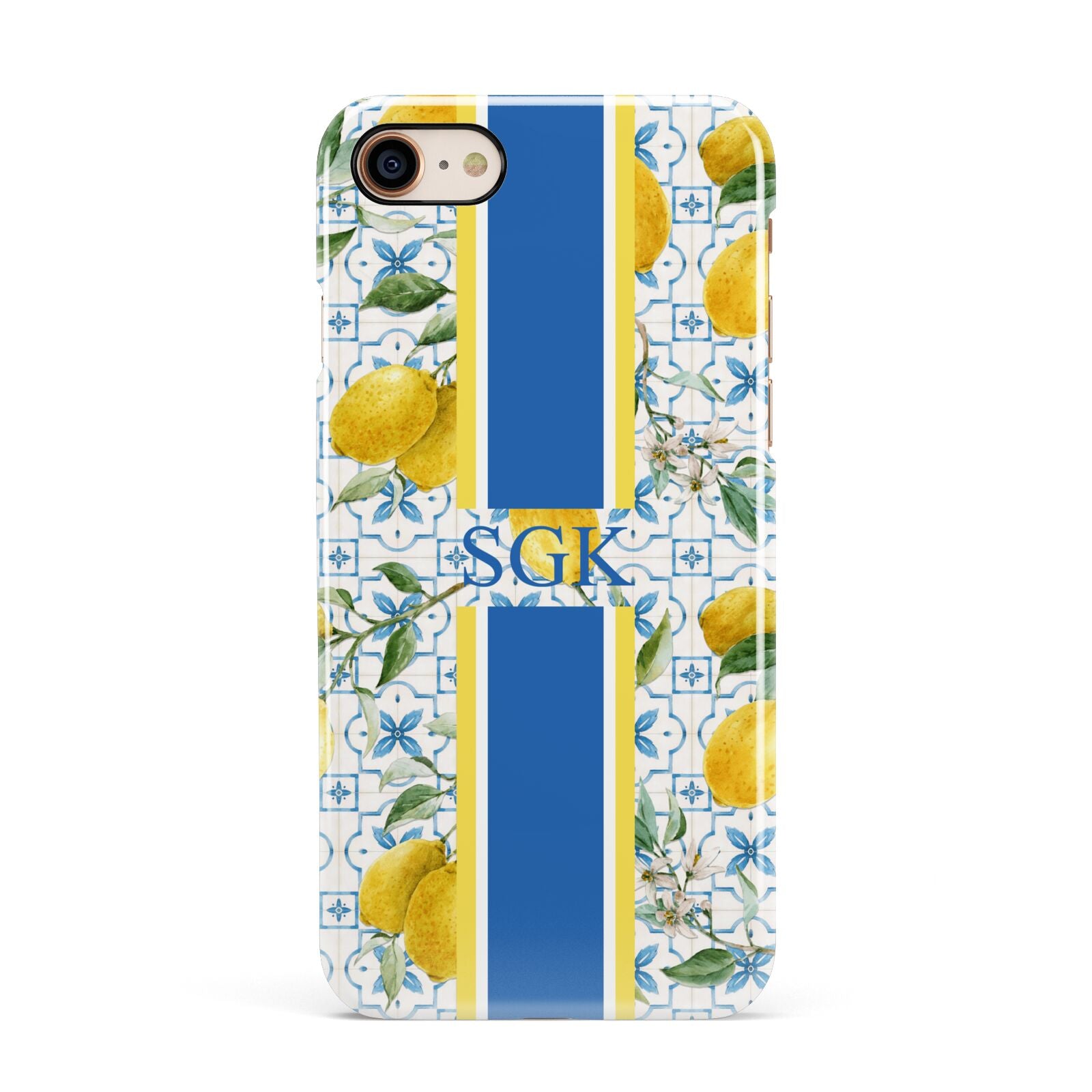 Custom Lemon Apple iPhone 7 8 3D Snap Case