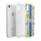 Custom Lemon Apple iPhone XR White 3D Tough Case Expanded view