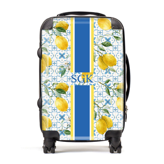 Custom Lemon Suitcase