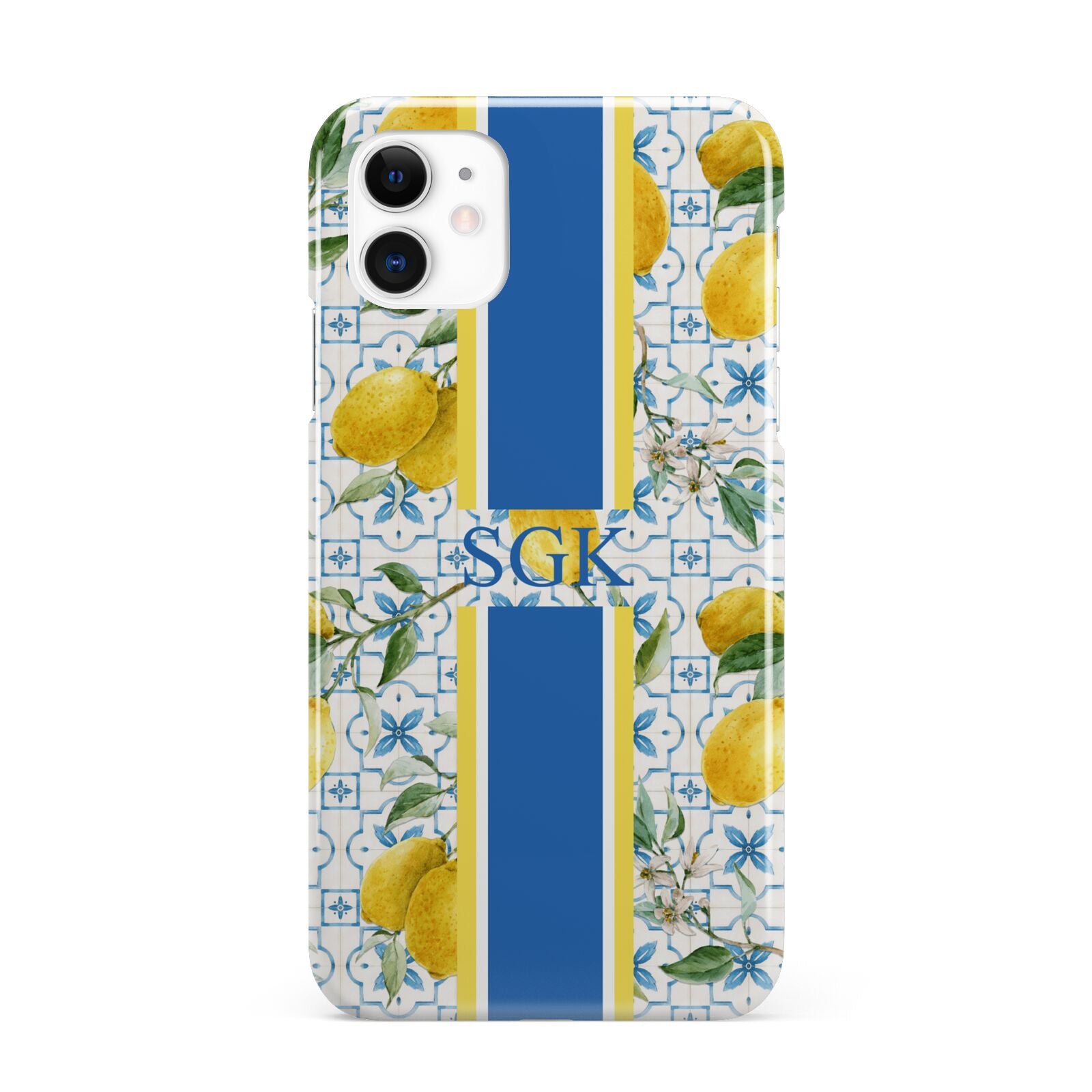 Custom Lemon iPhone 11 3D Snap Case