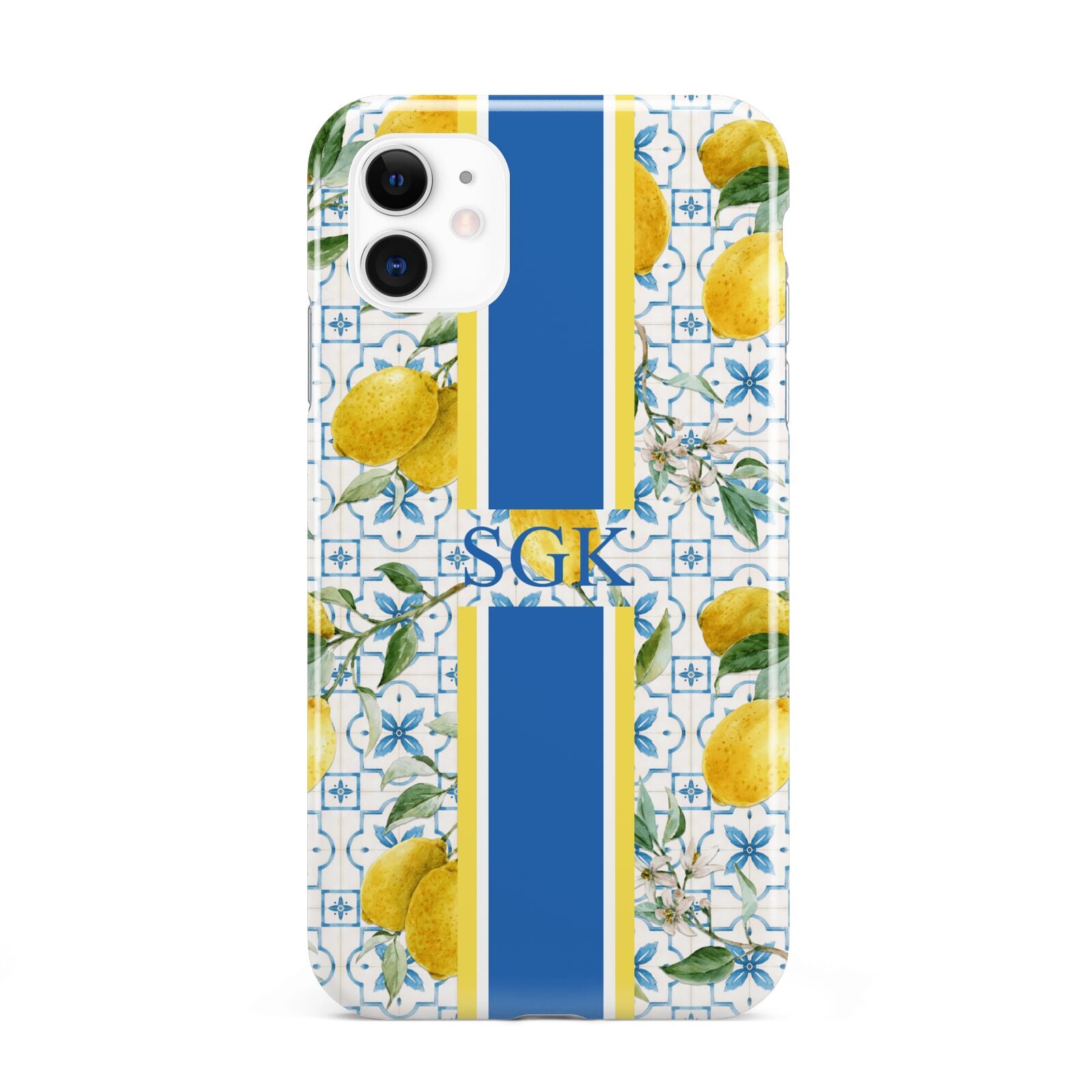 Custom Lemon iPhone 11 3D Tough Case