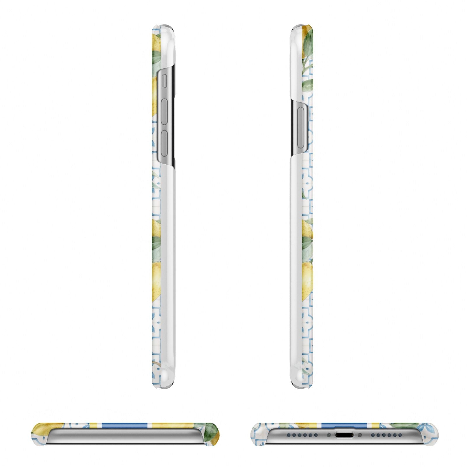 Custom Lemon iPhone 11 Pro 3D Snap Case Angle Images