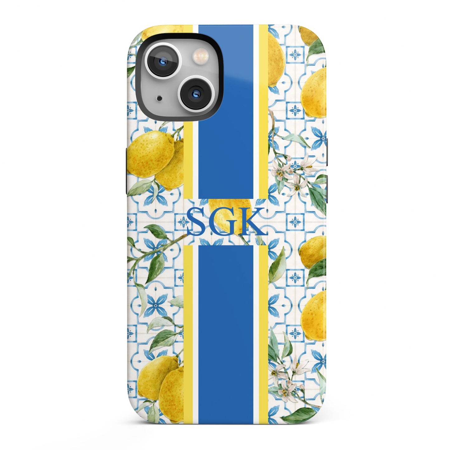 Custom Lemon iPhone 13 Full Wrap 3D Tough Case