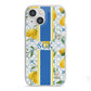 Custom Lemon iPhone 13 Mini TPU Impact Case with White Edges