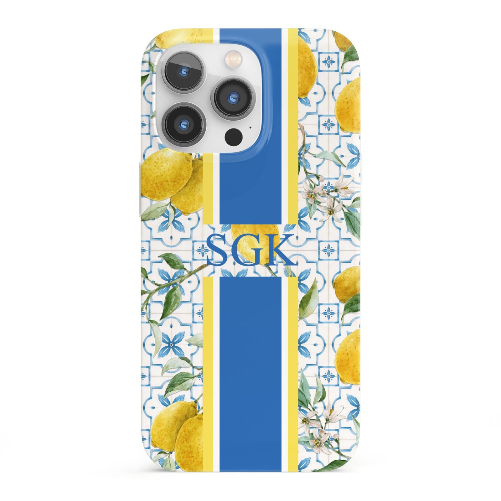 Custom Lemon iPhone 13 Pro Full Wrap 3D Snap Case