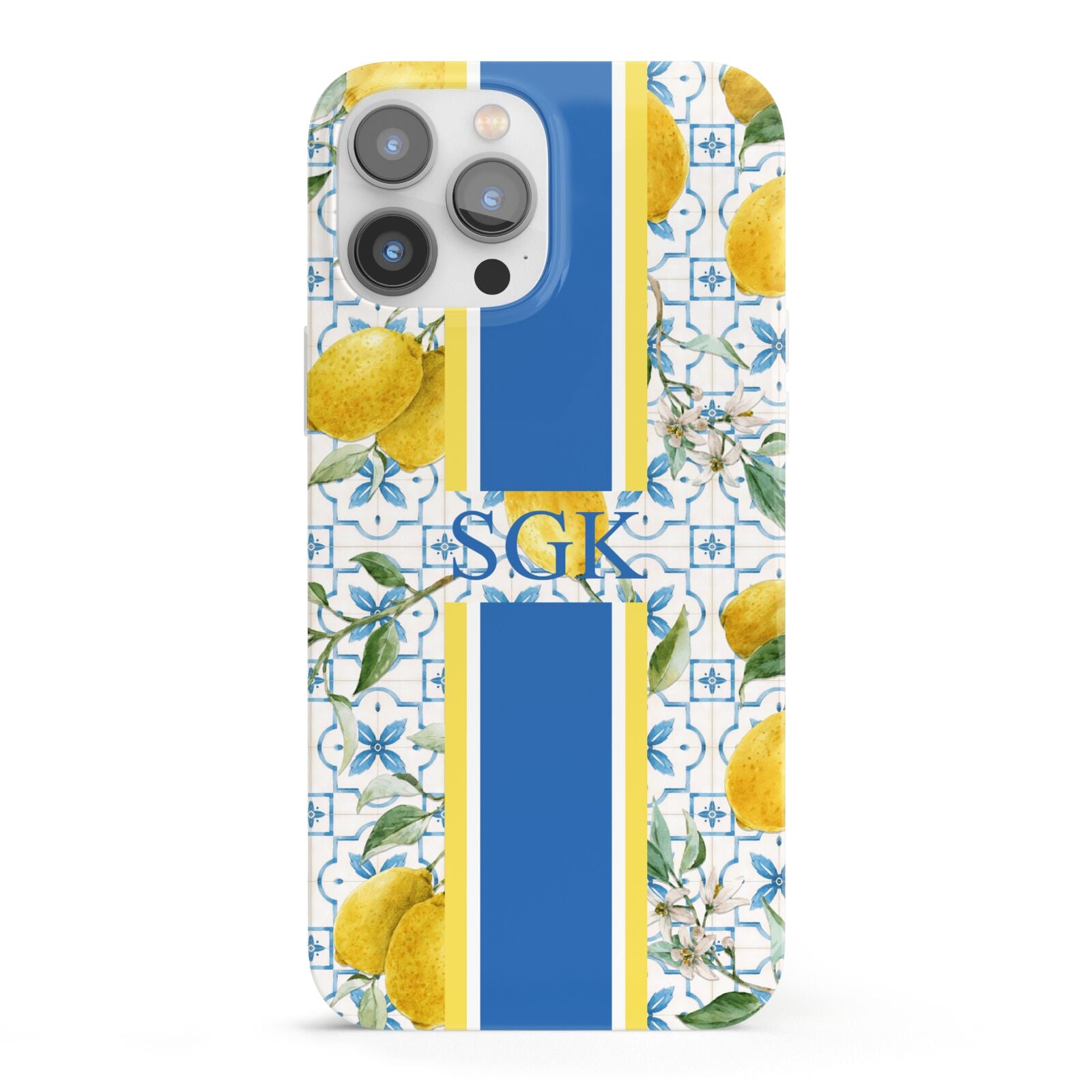 Custom Lemon iPhone 13 Pro Max Full Wrap 3D Snap Case