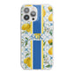 Custom Lemon iPhone 13 Pro Max TPU Impact Case with White Edges