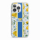 Custom Lemon iPhone 13 Pro TPU Impact Case with White Edges