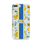 Custom Lemon iPhone 7 Plus Bumper Case on Silver iPhone