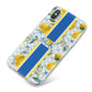 Custom Lemon iPhone X Bumper Case on Silver iPhone