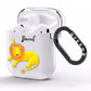 Custom Lion AirPods Clear Case Side Image