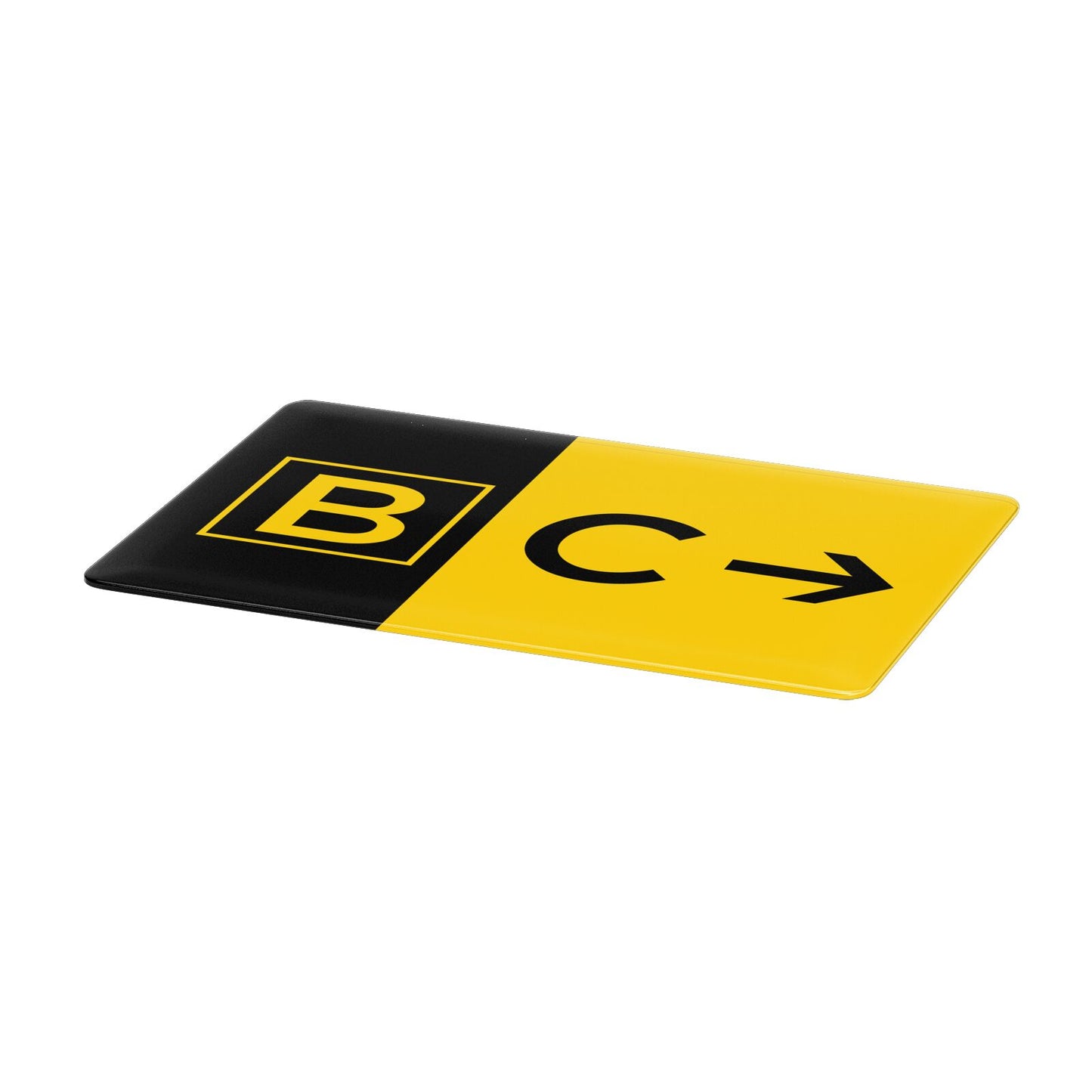 Custom Location Direction Airport Sign Apple MacBook Case Only