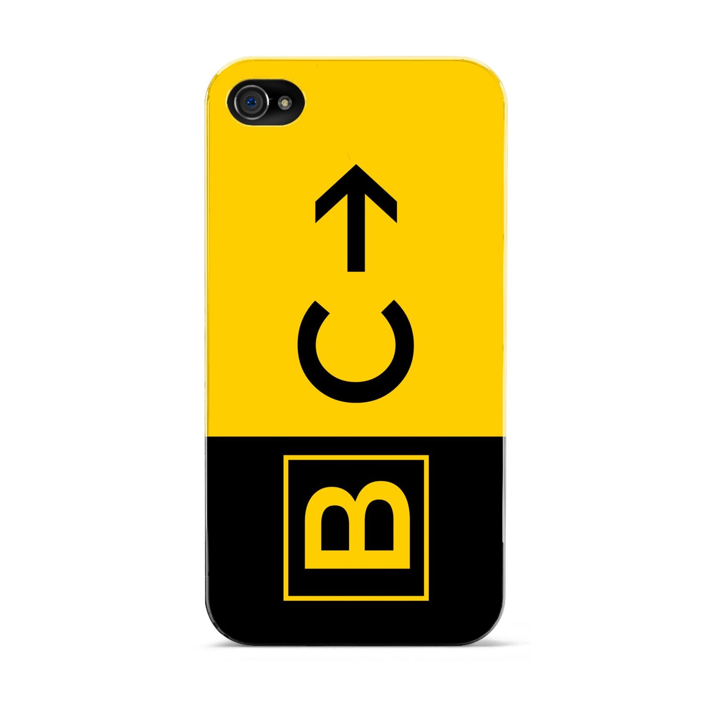 Custom Location Direction Airport Sign Apple iPhone 4s Case