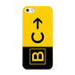 Custom Location Direction Airport Sign Apple iPhone 5 Case